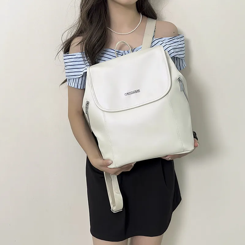 Yalu PU Backpack Unisex Multicolor-20