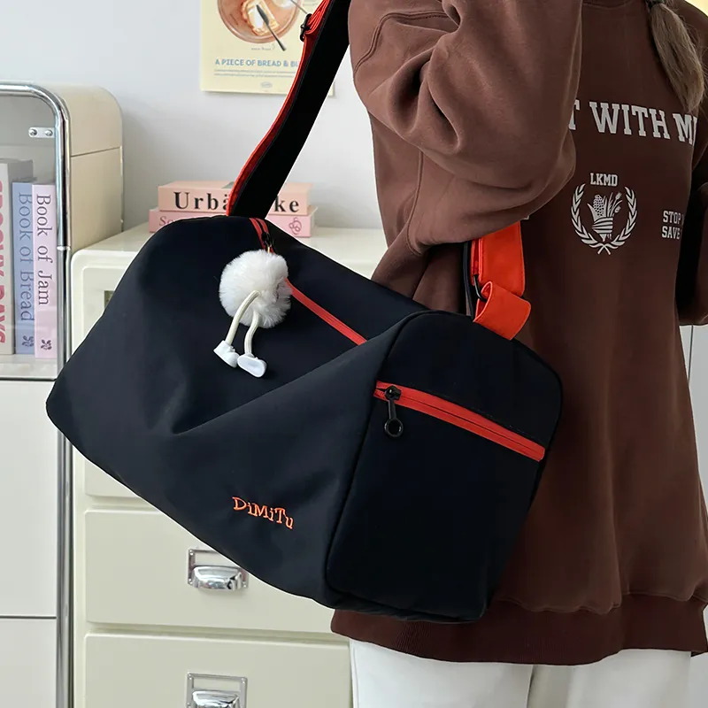 Yalu Nylon Travel Bag Unisex Multicolor-15
