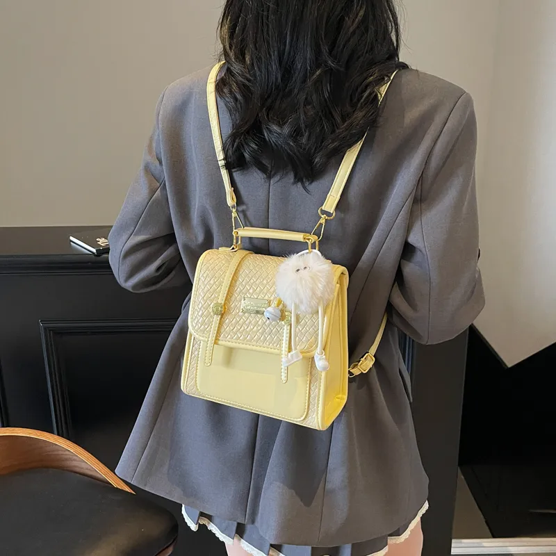 Yalu PU Backpack Women's Multicolor-13