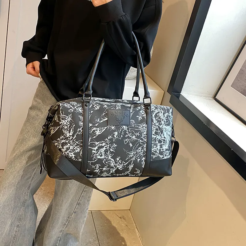 Yalu PU One Shoulder Handbag, Travel Bag Unisex Multicolor-3