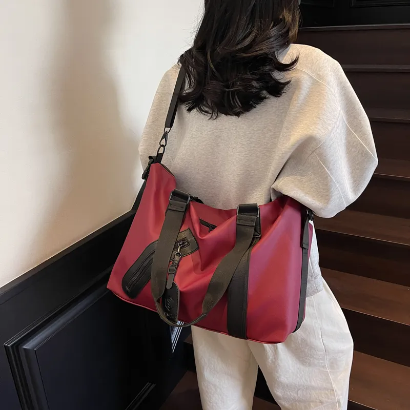 Yalu Nylon Travel Bag Unisex Multicolor-18