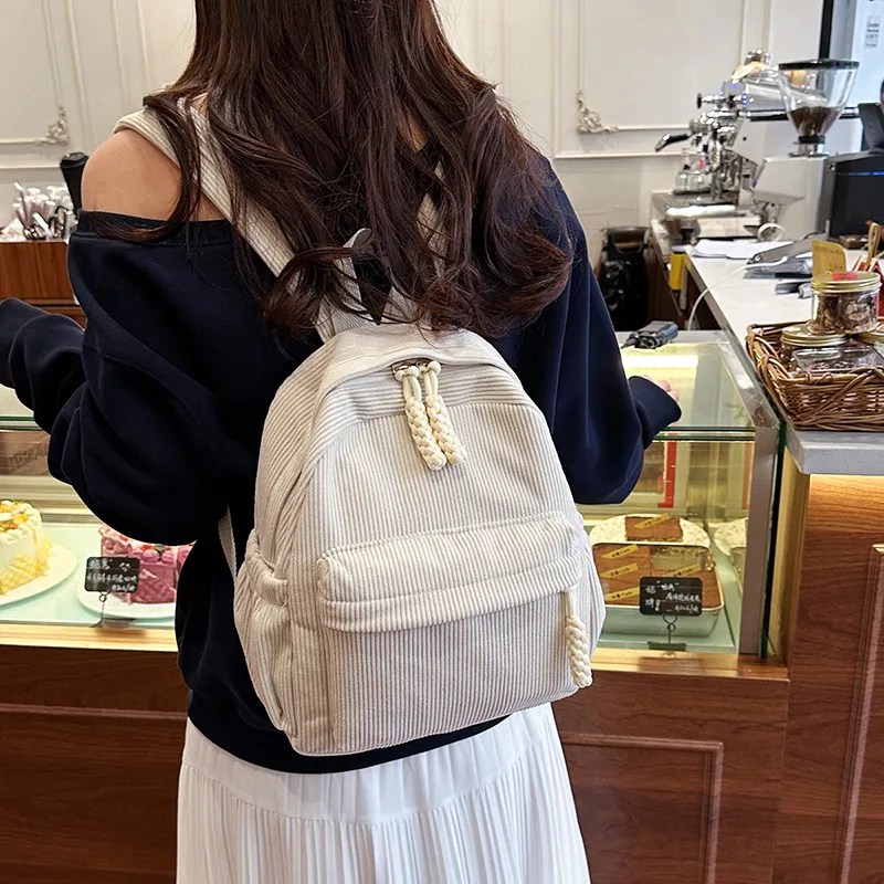 Yalu Nylon Backpack Unisex Multicolor-2