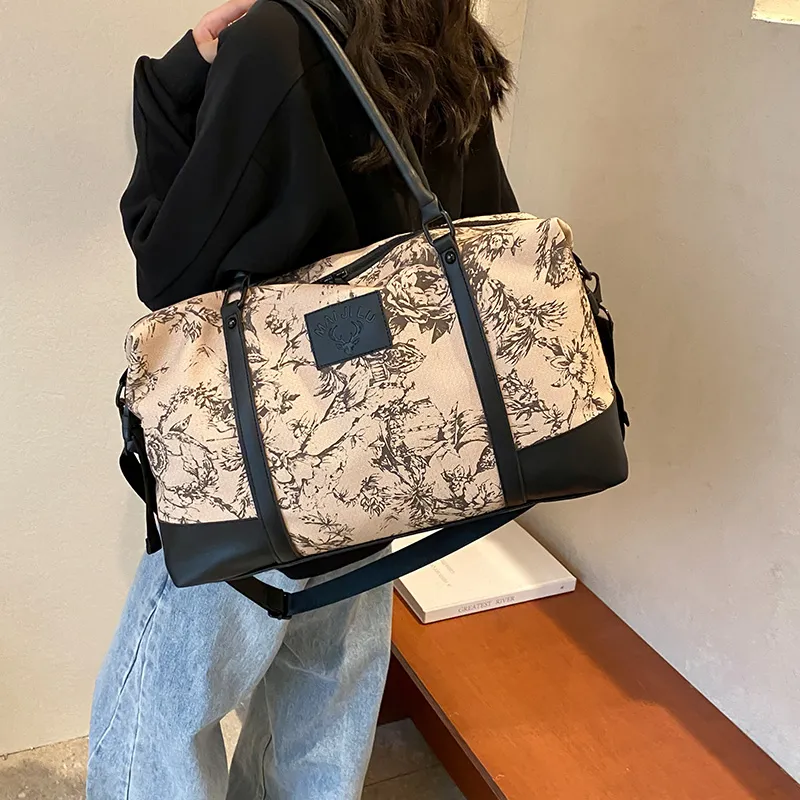 Yalu PU One Shoulder Handbag, Travel Bag Unisex Multicolor-24