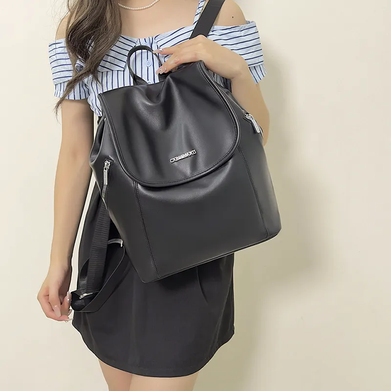 Yalu PU Backpack Unisex Multicolor-24