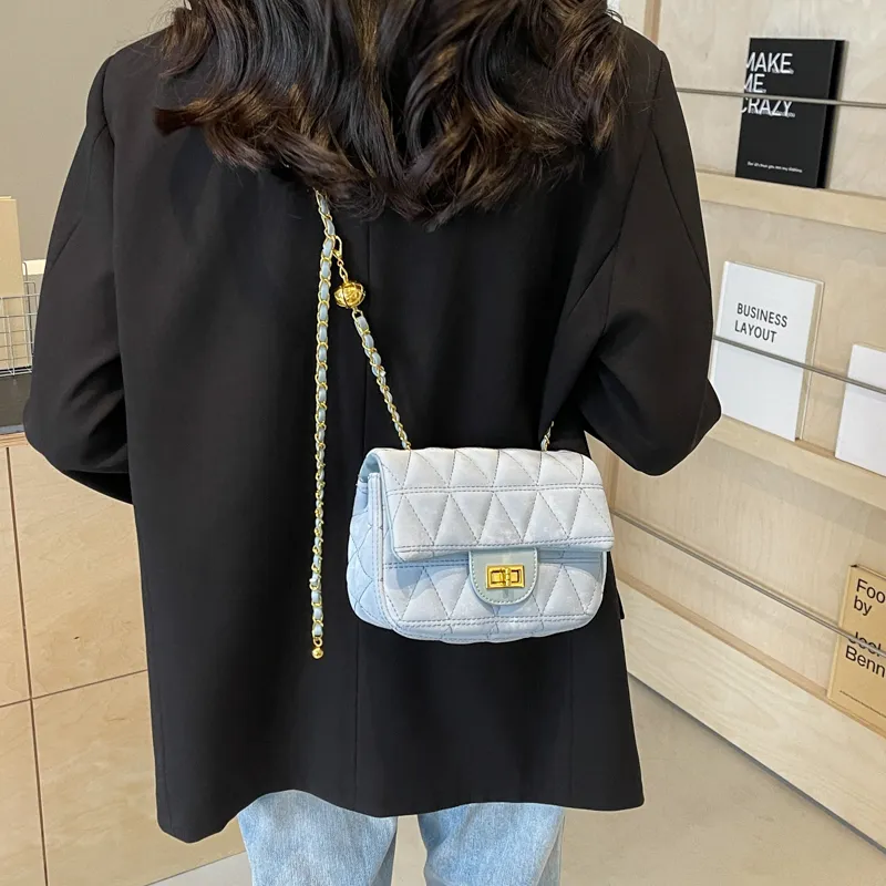 Yalu PU Crossbody Bag, Shoulder Bag Women's Ecru/Black/Blue/Pink-23
