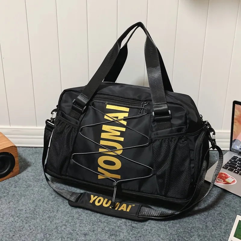 Yalu Nylon Shoulder Bag, Travel Bag Unisex Multicolor-5