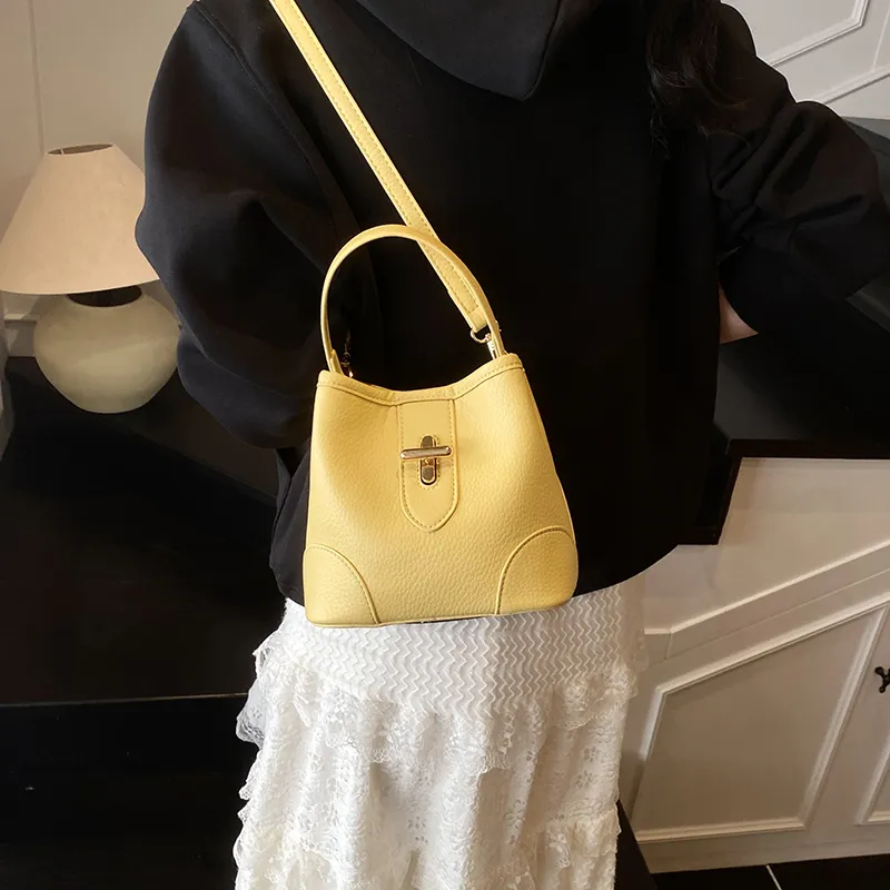 Yalu PU Bucket Bag, Shoulder Bag, Crossbody Bag, Handbag Women's Multicolor-13