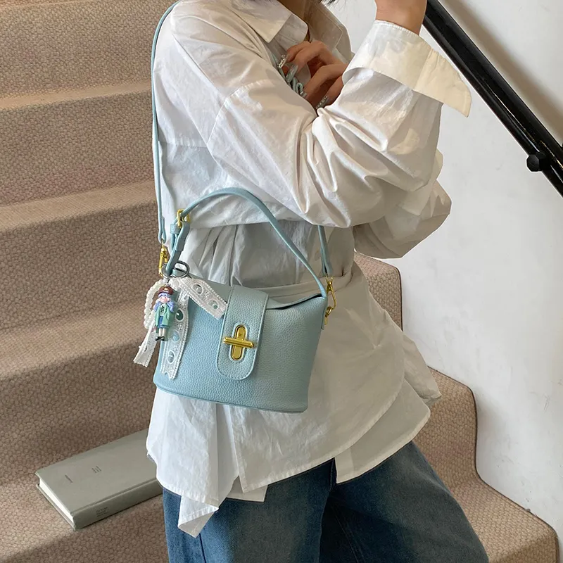 Yalu PU Crossbody One Shoulder Handbag Regular Women's Multicolor-29