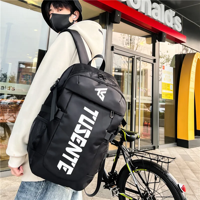 Yalu Nylon Backpack Unisex Multicolor-3