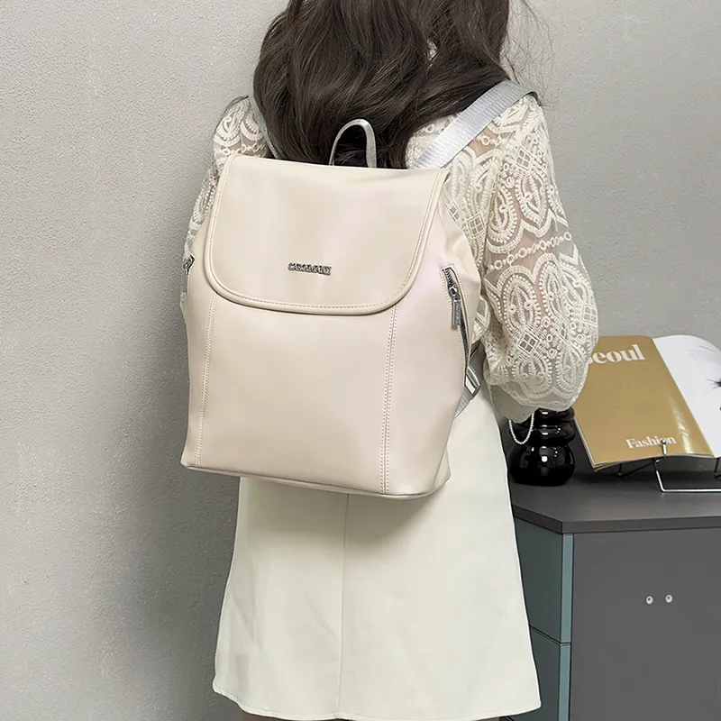 Yalu PU Backpack Unisex Multicolor-4