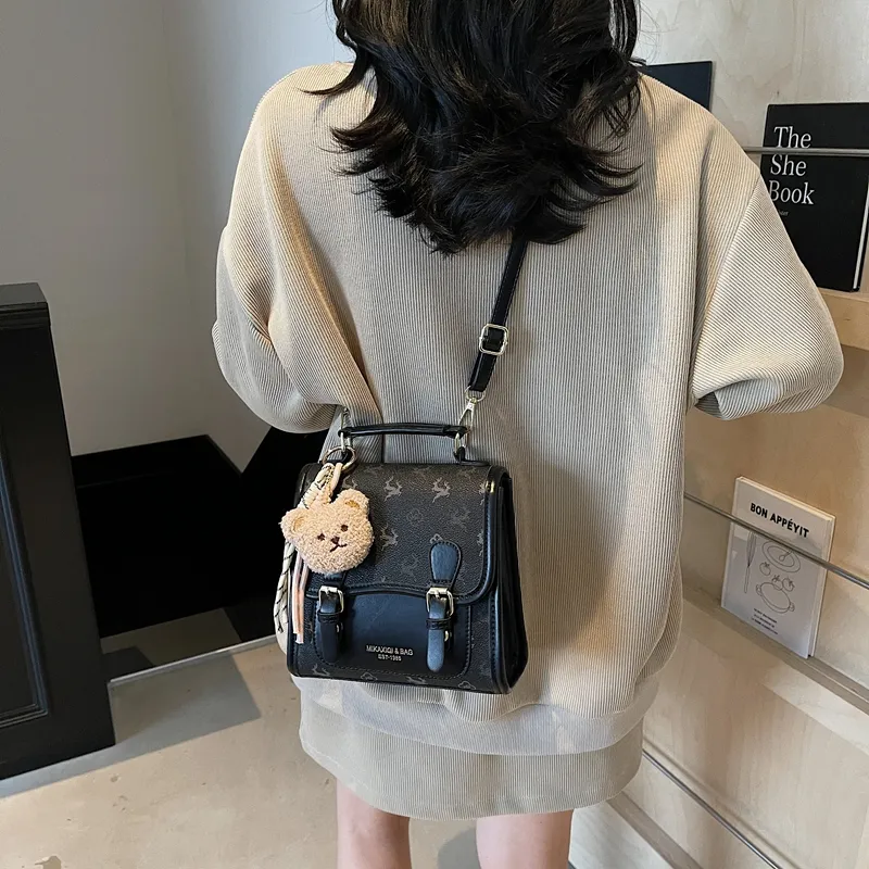 Yalu PU One Shoulder Crossbody Backpack Women's Multicolor-1