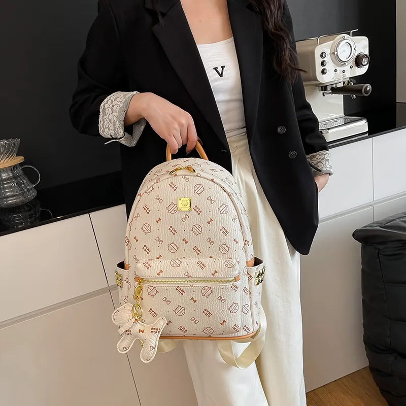 Yalu PU Backpack Women's Multicolor-14