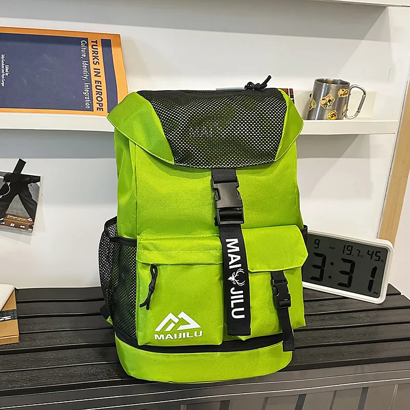 Yalu Nylon Backpack Unisex Multicolor-20