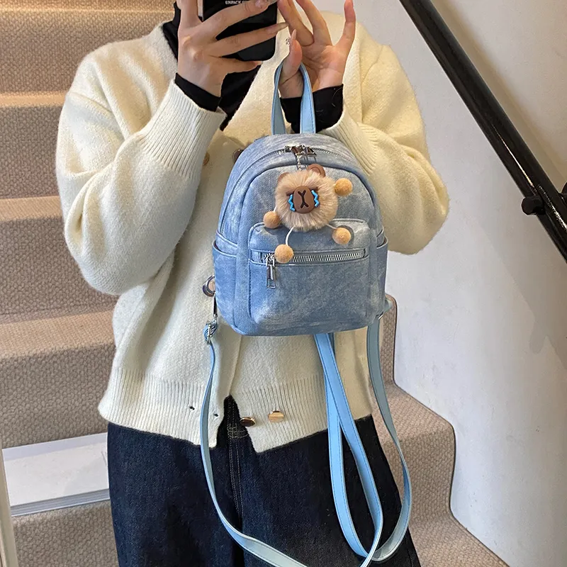 Yalu PU Backpack Women's Multicolor-19