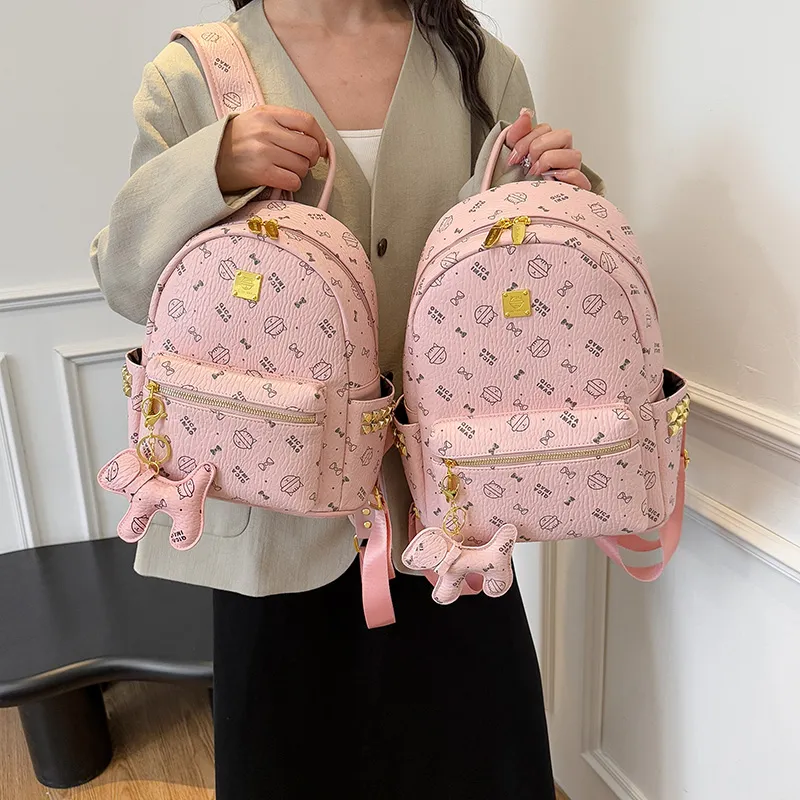 Yalu PU Backpack Women's Multicolor-1