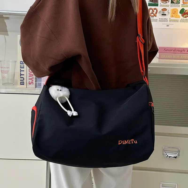 Yalu Nylon Travel Bag Unisex Multicolor-17