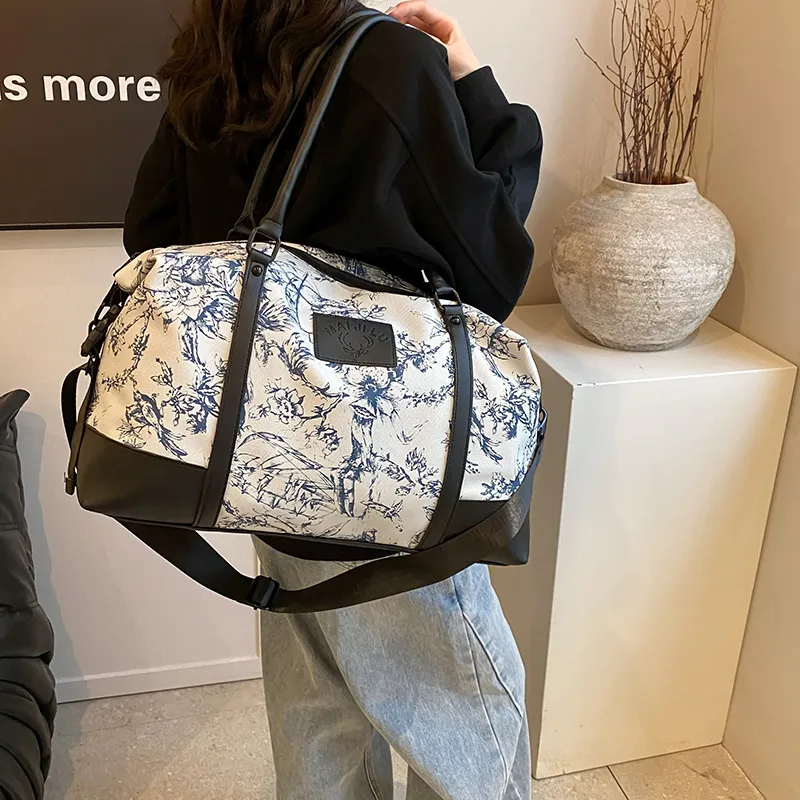 Yalu PU One Shoulder Handbag, Travel Bag Unisex Multicolor-17