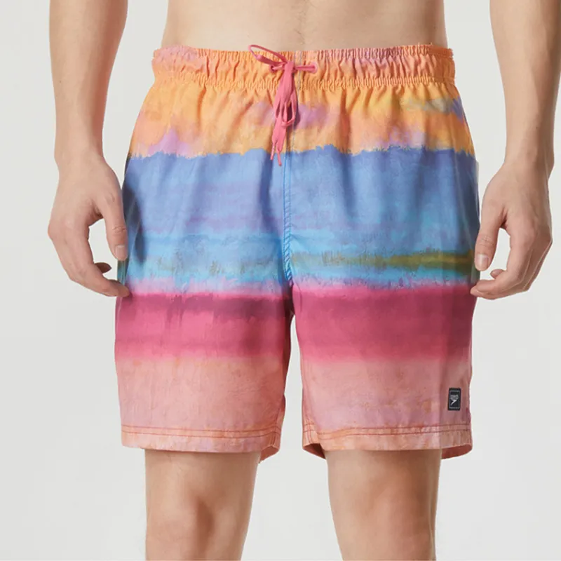 Speedo Swimming Shorts Men's Sunset Gradient-5