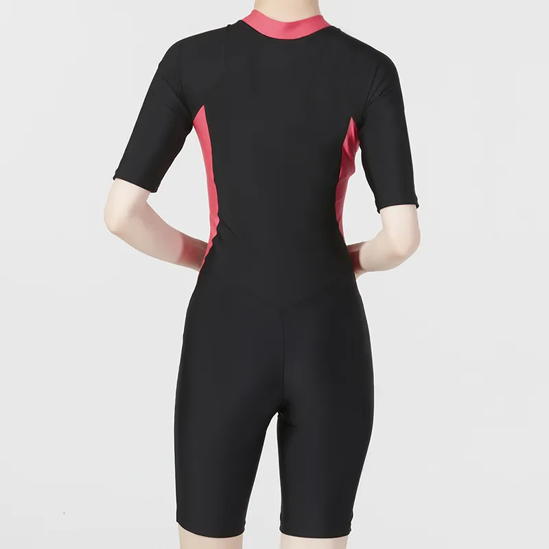 Speedo One piece Swimsuit Women's Black Pink-5