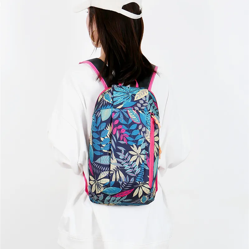 AUNG Nylon Backpack Unisex Multicolor-4