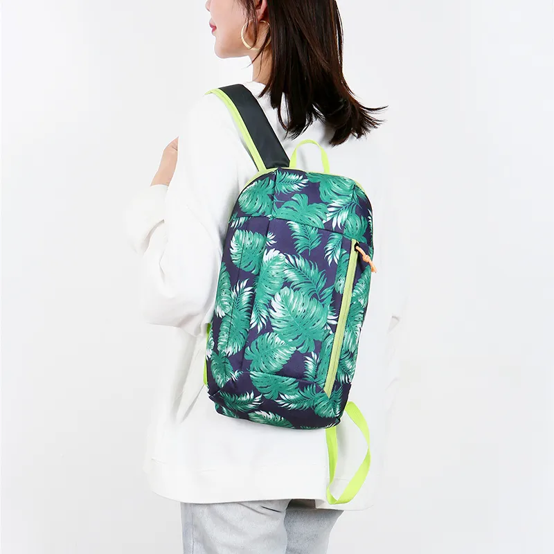 AUNG Nylon Backpack Unisex Multicolor-11