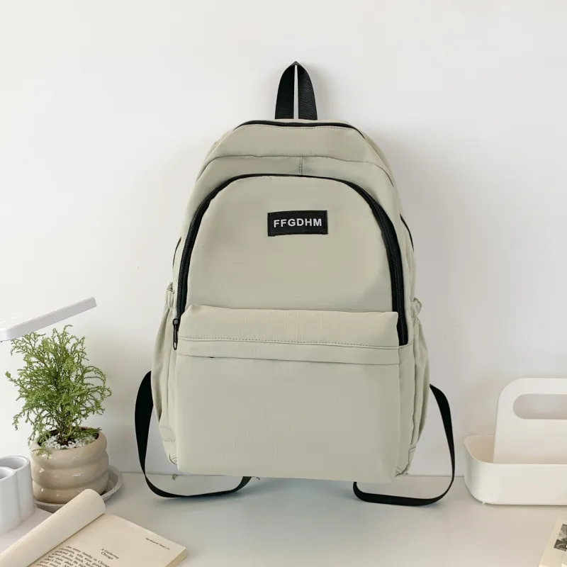 AUNG Composite Cloth Backpack Unisex Multicolor-1