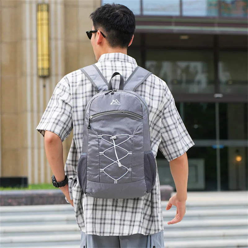AUNG Nylon Backpack Regular Unisex Multicolor-10