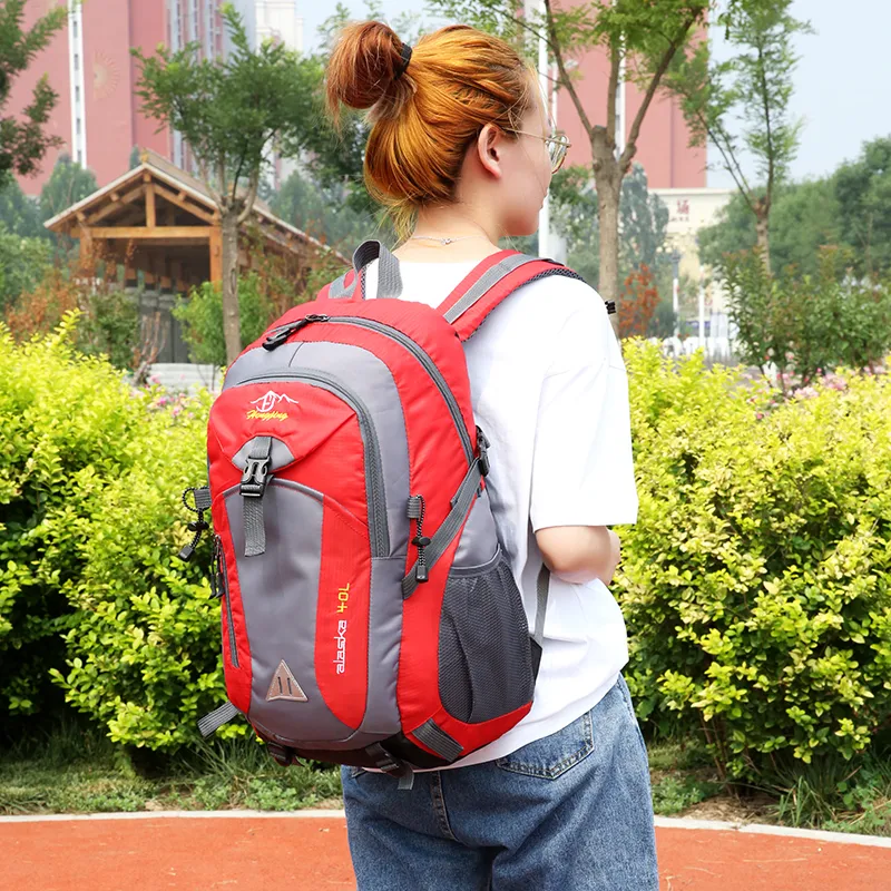 AUNG Polyester Backpack Regular Unisex Multicolor-13