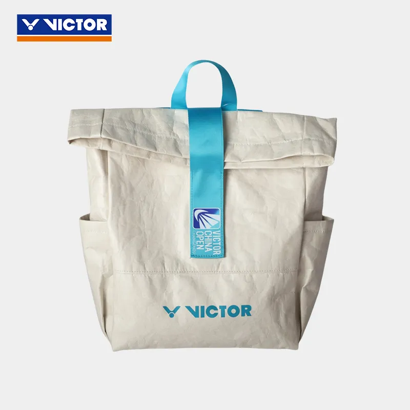 VICTOR Badminton Racket Bags 2 Pcs Pack Casual Style Backpack White Unisex-2