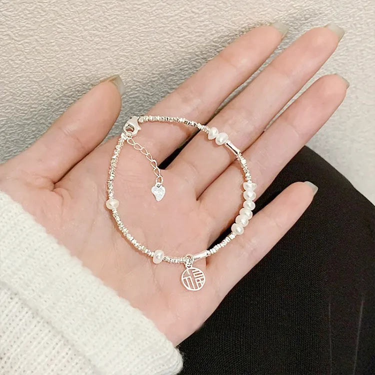 Zheng Tai Fook Pearl Bracelets Unisex-1