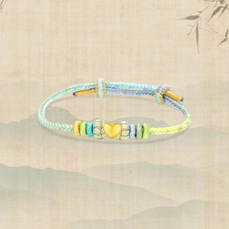 Zheng Tai Fook Gold Bracelet Women's-2