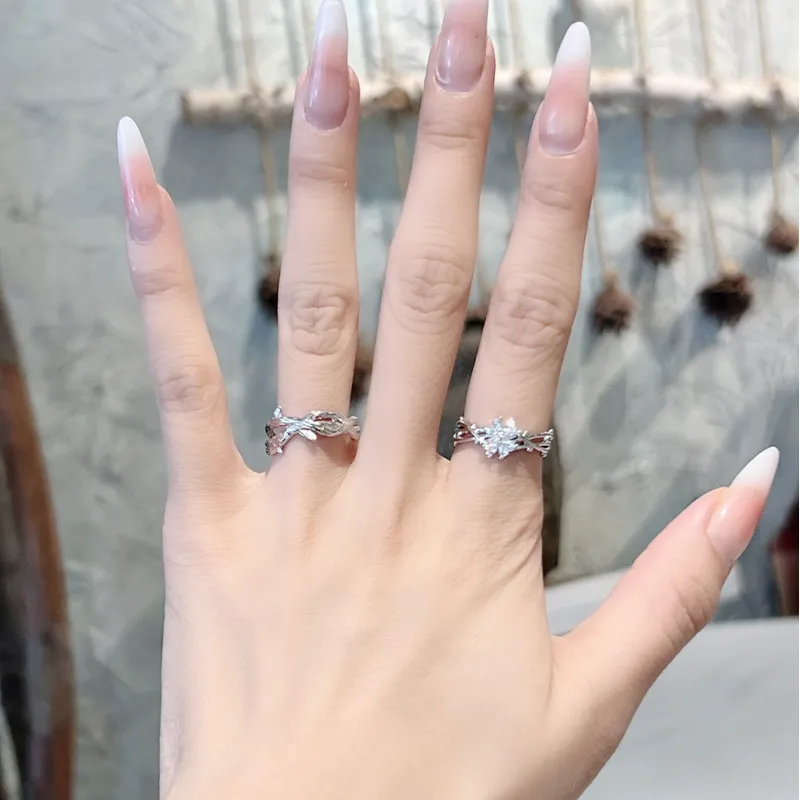 Zheng Tai Fook Alloy, Cubic Zirconia Rings Unisex-7