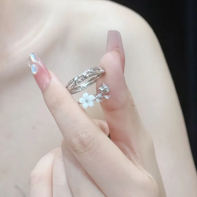 Zheng Tai Fook S925 Silver Rings Unisex-2