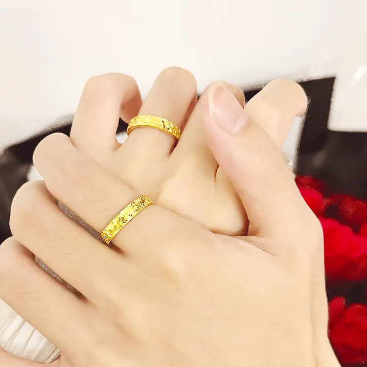 Zheng Tai Fook 999 Fine Silver Rings Unisex-4