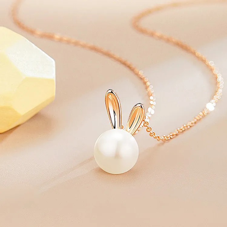 Zheng Tai Fook Pearl Necklaces Women's-5