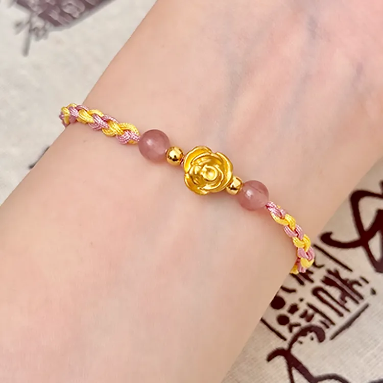 Zheng Tai Fook S999 Fine Silver Bracelets Women's-4
