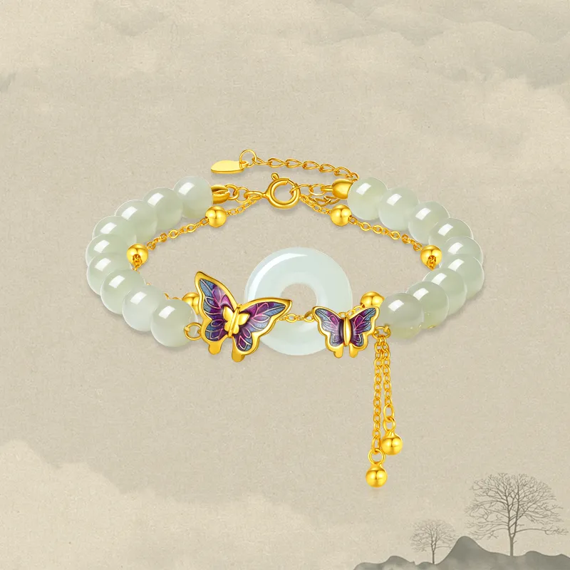 Zheng Tai Fook Chalcedony Bracelets Unisex-1