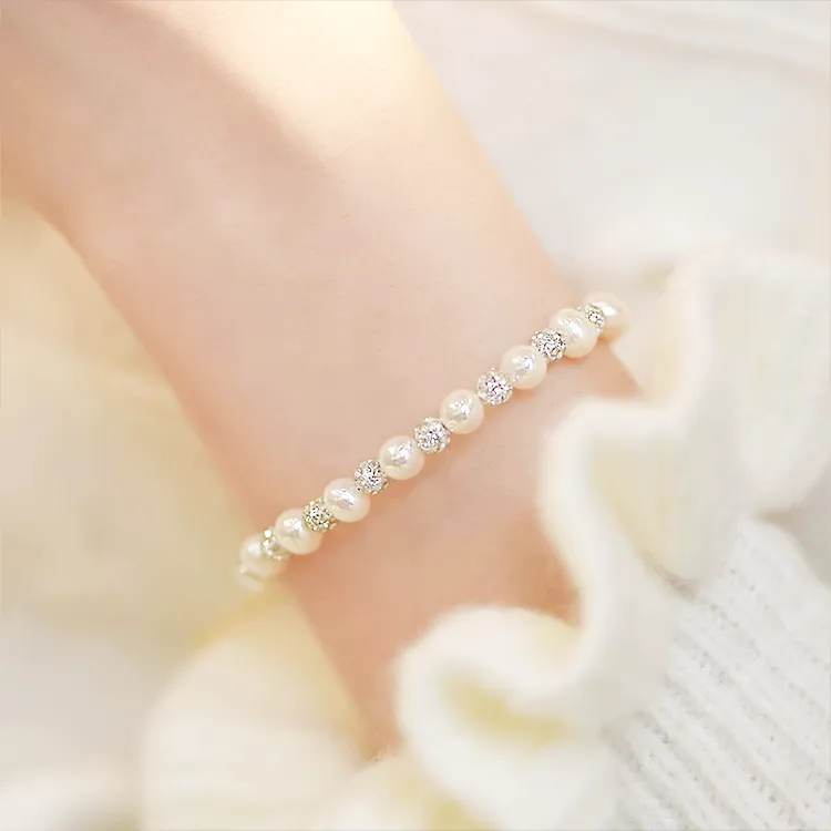 Zheng Tai Fook Pearl Bracelets Unisex-1