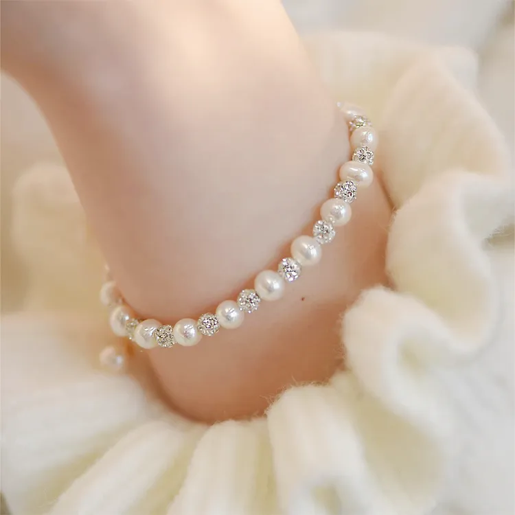 Zheng Tai Fook Pearl Bracelets Unisex-2