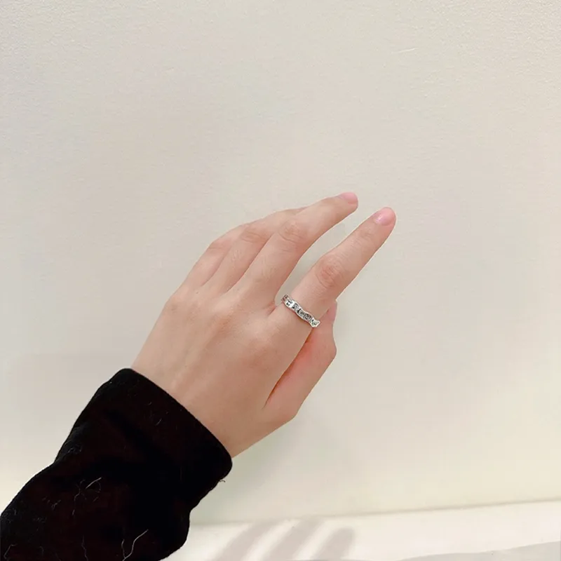 Zheng Tai Fook Alloy Rings Unisex-2