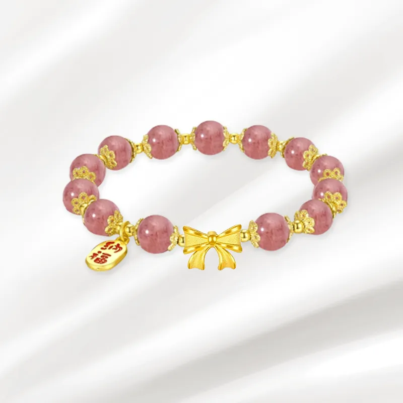 Zheng Tai Fook Gold Bracelet Women's-3