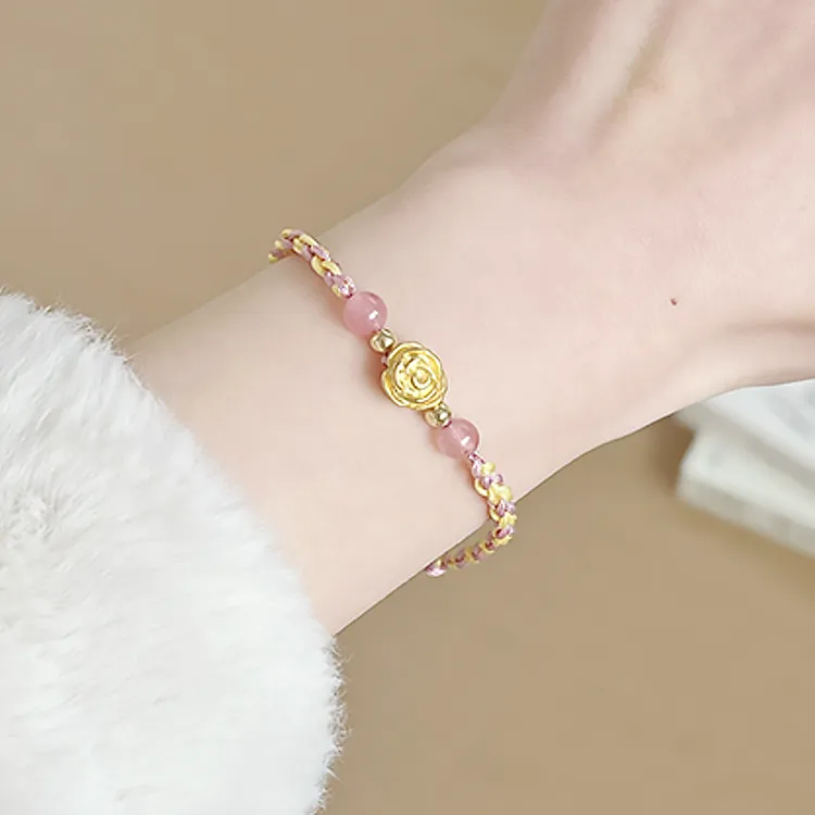 Zheng Tai Fook S999 Fine Silver Bracelets Women's-5