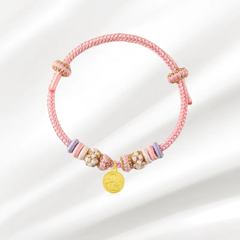 Zheng Tai Fook Gold Bracelet Unisex-1