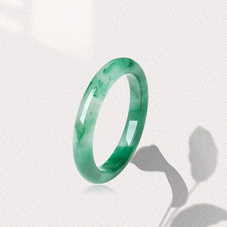 Zheng Tai Fook African Emerald Bangles Women's-1