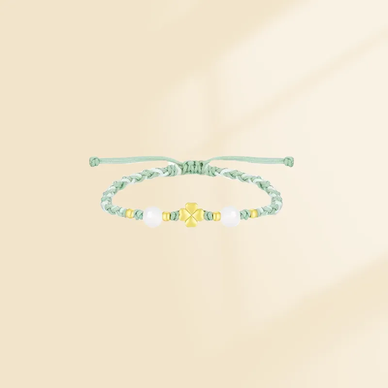 Zheng Tai Fook Gold Bracelet Unisex-5