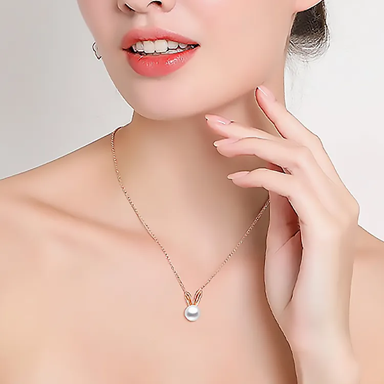 Zheng Tai Fook Pearl Necklaces Women's-1