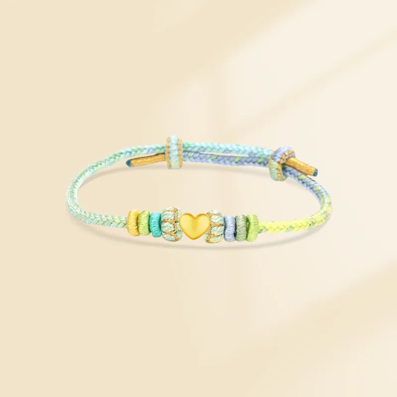 Zheng Tai Fook Gold Bracelet Women's-4