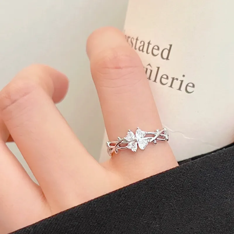 Zheng Tai Fook S999 Fine Silver Rings Unisex-2