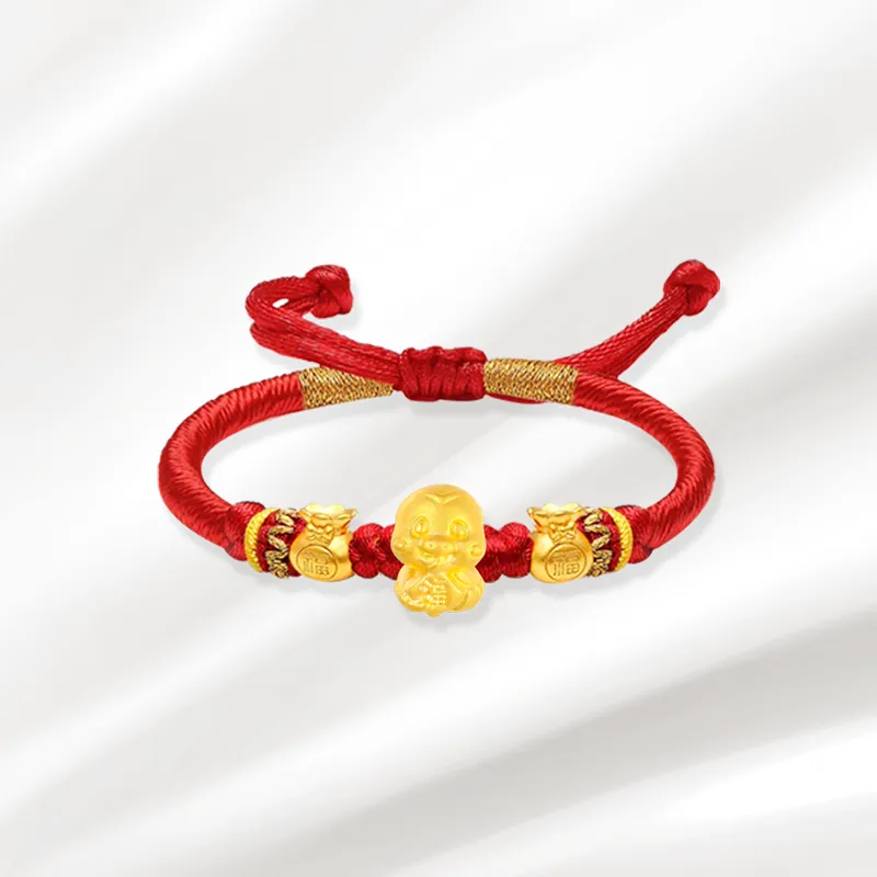Zheng Tai Fook Gold Bracelet Kids-8
