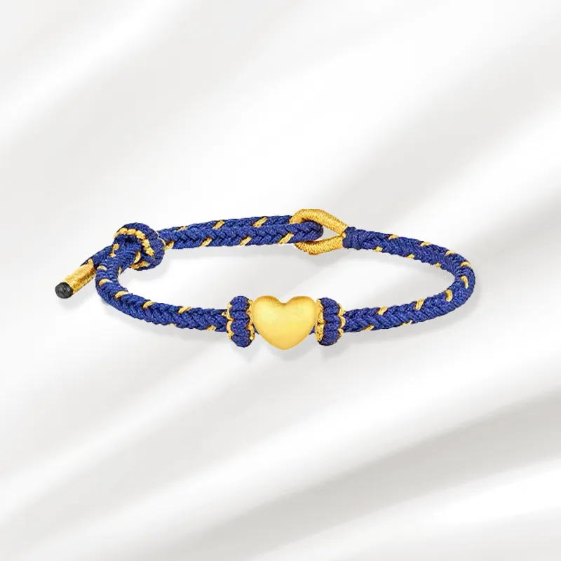 Zheng Tai Fook Gold Bracelet Unisex-1